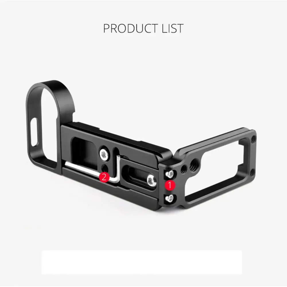 

YELANGU Quick Release L Plate Bracket Hand Grip Camera Holder for Nikon Z6/Z7 L Plate Aluminum Alloy Quick Release