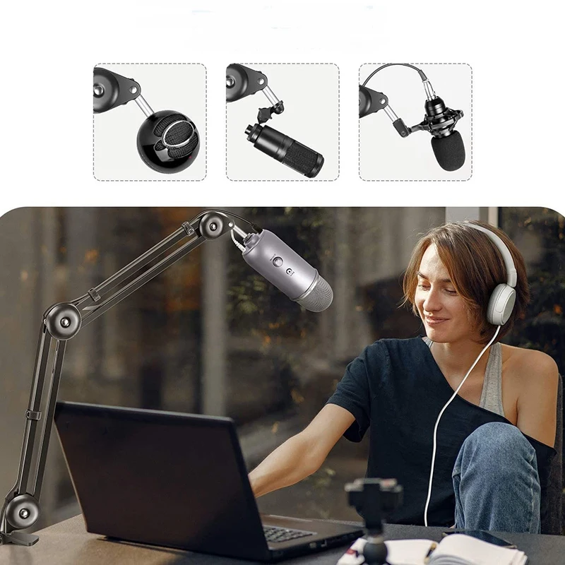 Подставка для микрофона рычаг студийного с вентиляционной сеткой конверсионная