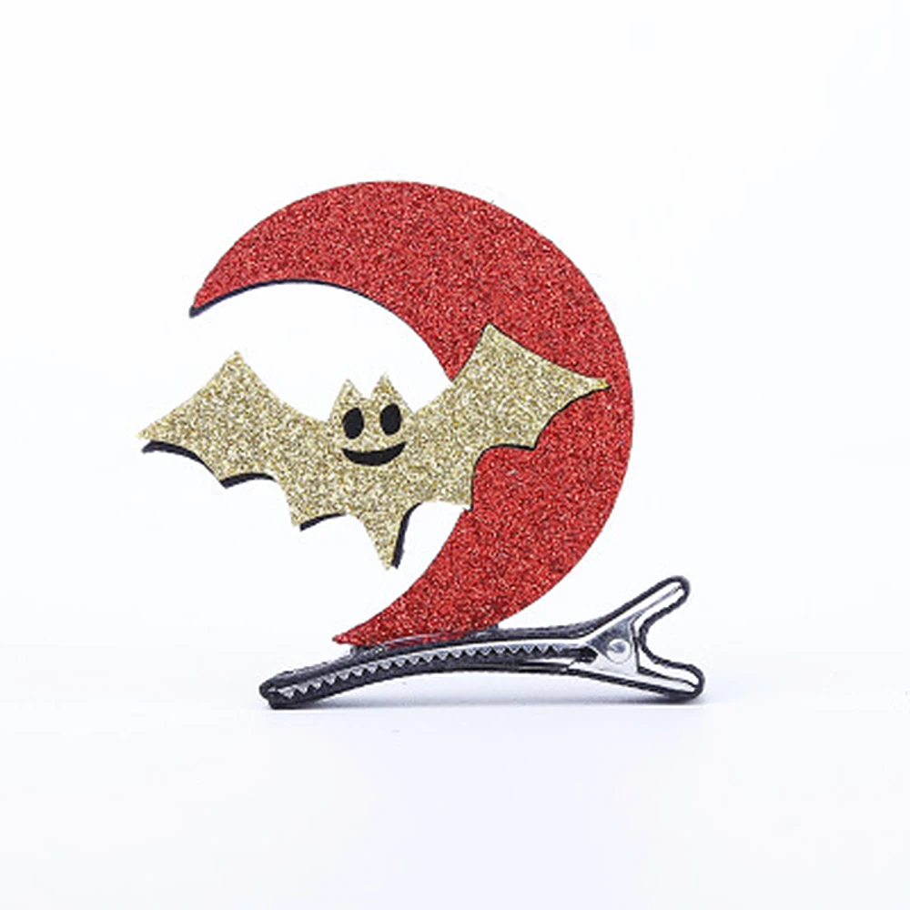 1 шт. симпатичная блестящая шляпа для Хэллоуина девушка шпилька из плотного