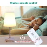 led bulb touch switch usb cable rechargeable study desk lamp living room student learning remote control home white table light