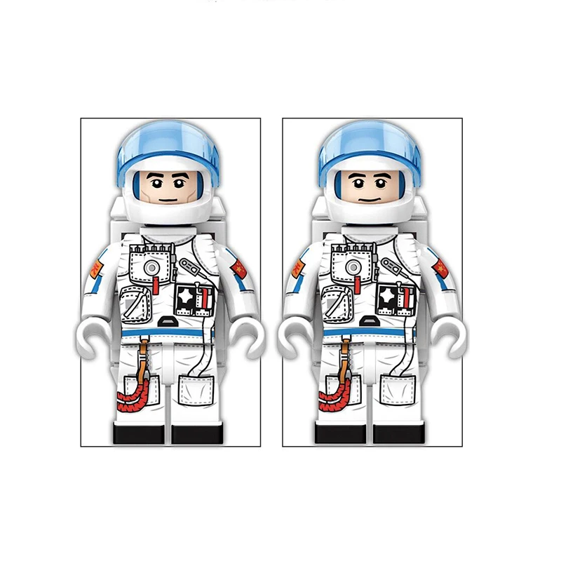 

Building block Model Assembly Build toys Spaceship Space craft Astronaut Satellite Rocket 804PCS building blocks toys gift