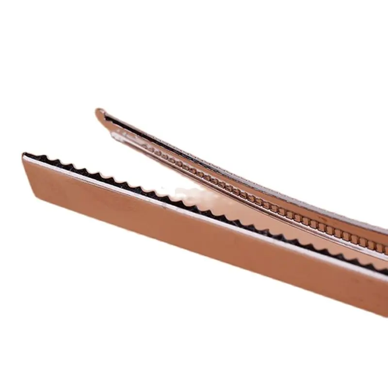 Металлическая Заколка-крокодил с одним зубцом заколка-крокодил для бантов