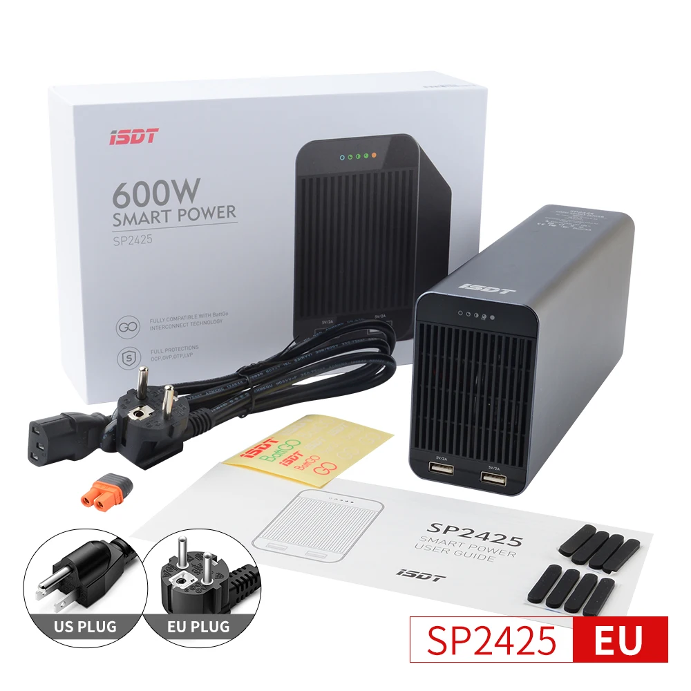 ISDT SP2417 400 Вт/SP2425 600 Вт RC зарядное устройство адаптер переключатель высокой