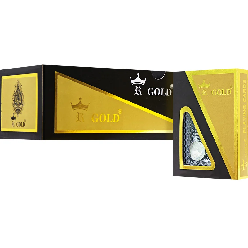 

Gold Marked Playing Card For Poker Contact Lenses PVC Pokers Board Games Anti Cheat In Card Game