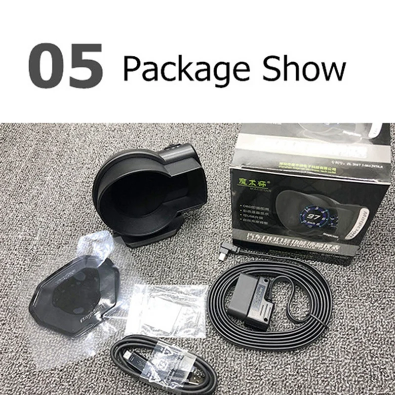 Новый-Профессиональный OBD Head Up Display Многофункциональный Автомобильный цифровой