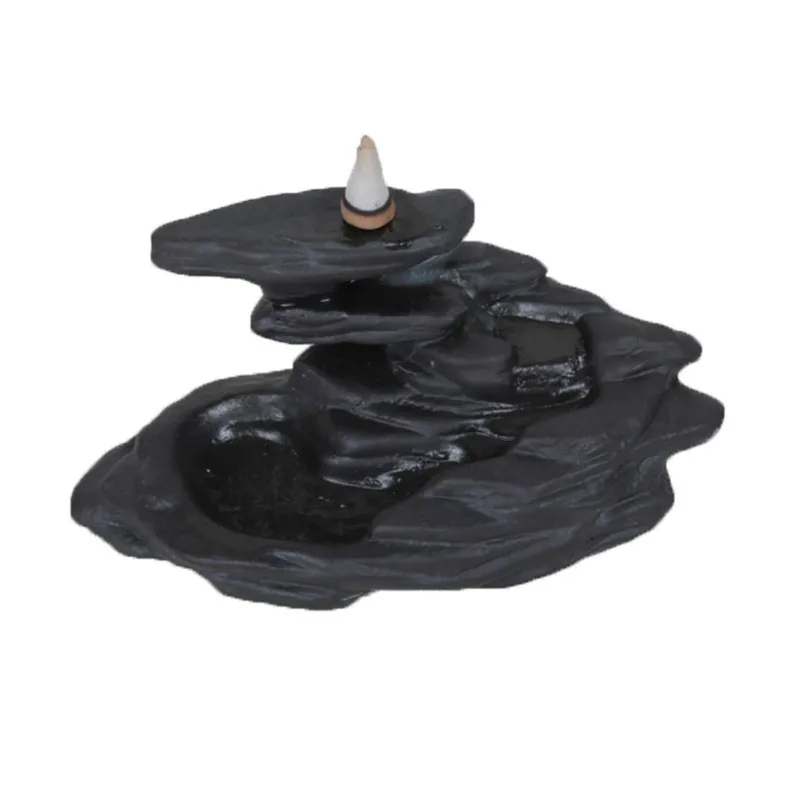 Керамическая горная горелка для благовоний дымчатый водопад ароматическая