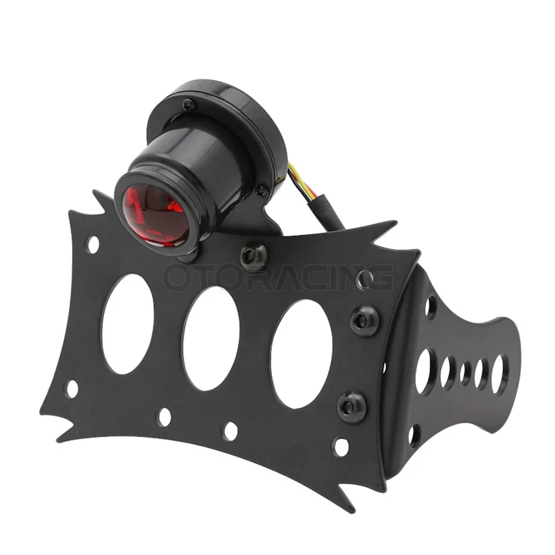 Светодиодный задний стоп светильник сигнал для номерного знака мотоцикла