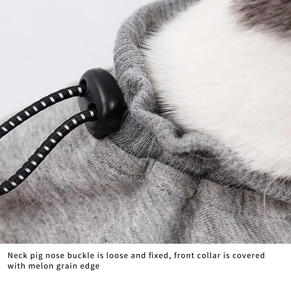 

Security Cat Clothes Professional Cats Recovery Suit Breathable E-Collar Alternative Washable Kitten Recovery Wear For Pets XS-M