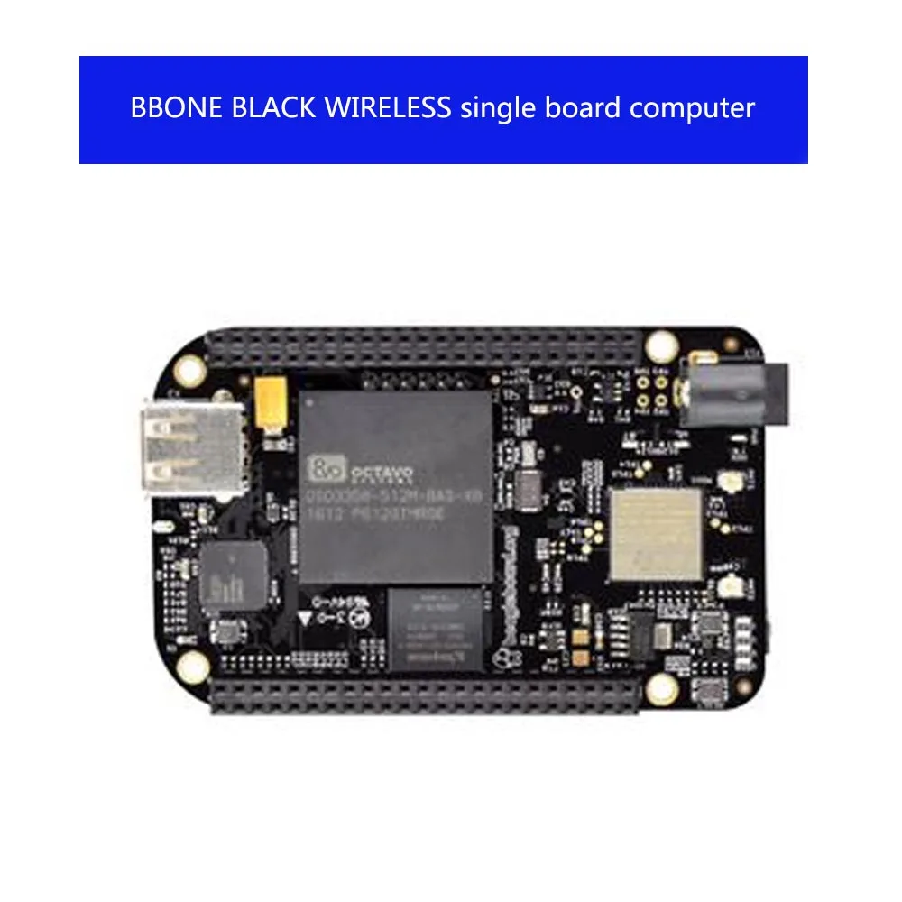 Черный беспроводной однобортовой компьютер BBONE (SBC) беспроводная версия BeagleBone BLACK