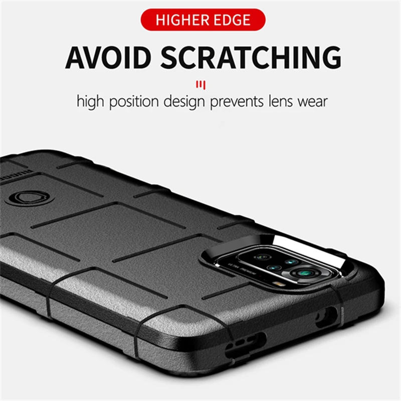 

Silicone Matte Phone Case for Xiaomi Redmi Note 10 4G Note10S Red Mi Note10 5G Non-Fingerprint Back Cover