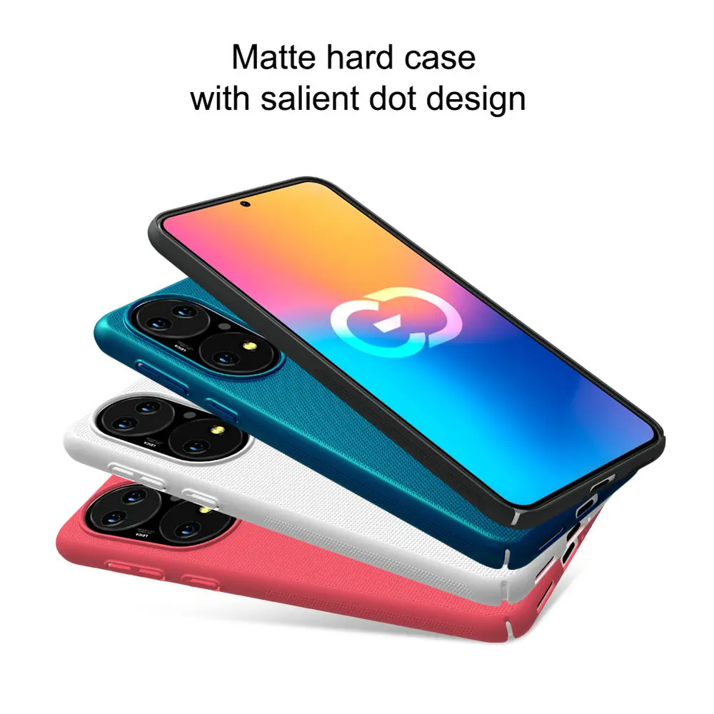 

Original NILLKIN For Huawei P50 Pro P 50 Case Frosted Shield Hard Rubber Matte Back Cover For Huawei Honor 50 Pro Honor50 SE