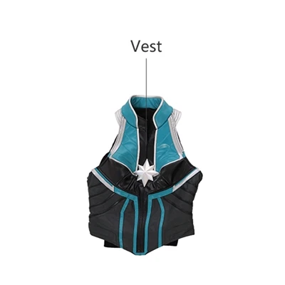 vest Manluyunxiao, карнавальный костюм для женщин, Мстители, Marvel, Карол Дэнверс, тонкий боди, черная вдова, комбинезон, комбинезон, костюм, сделанный - Цвет: vest