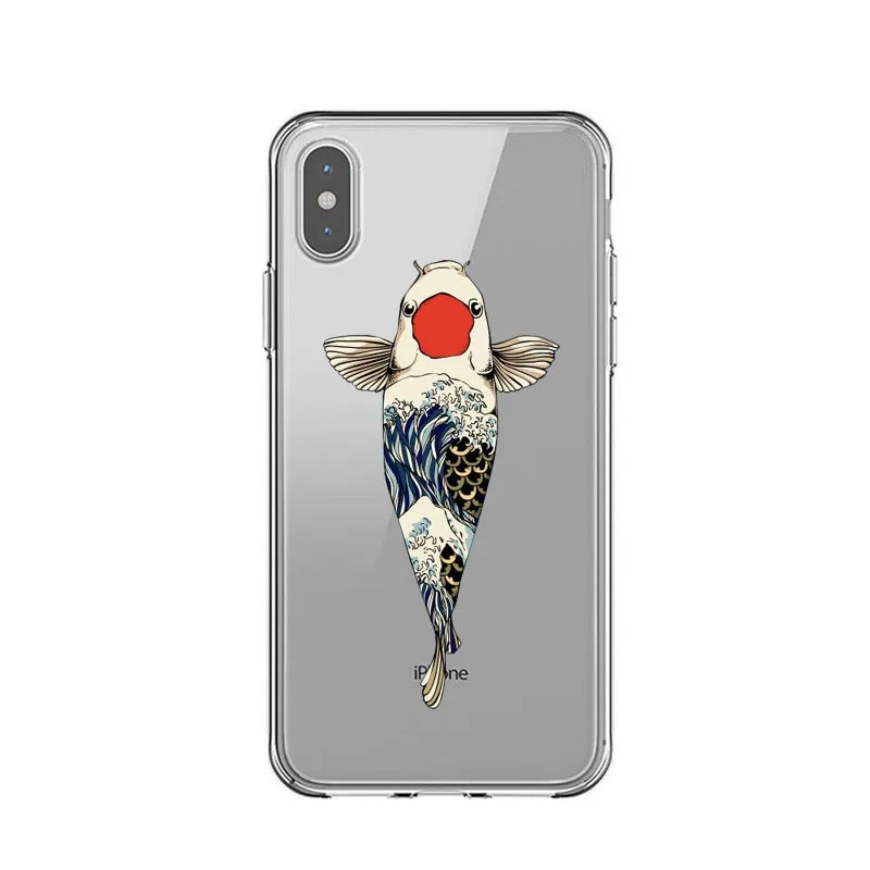 Большая волна от Kanagawa чехол для телефона iphone 6 6S 7 8 plus X XS MAX XR 5 5S SE японская морская