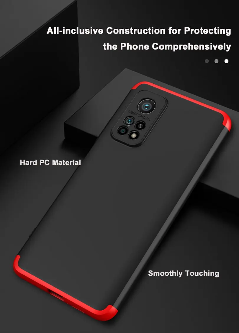 Защитный чехол 3-в-1 для Xiaomi Mi 10 T Pro Lite задняя крышка телефона чехлы Mi10T - купить по