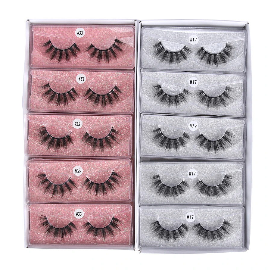 

Makeup False Eyelashes 10/30/50 Pairs Wholesale Natural/Thick Long Lashes For Women & Girl Lightweight Soft And Comfortable