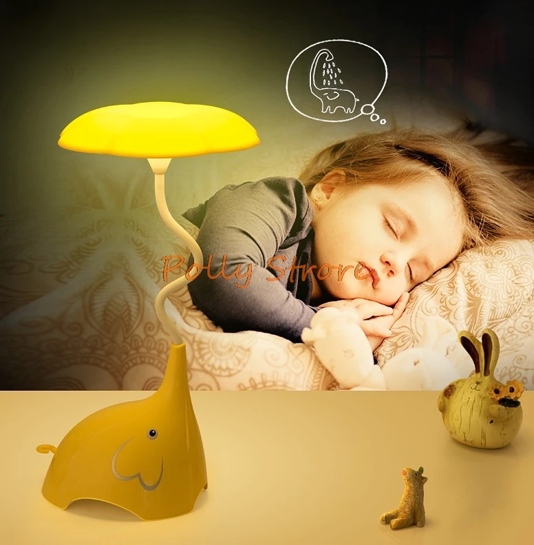 

1PC Bedroom Eye Protection Sleep Touch LED Rechargeable Night Light 600 mAh