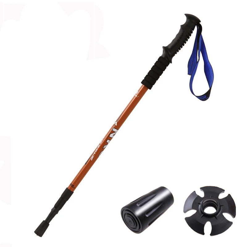 

Fonoun Walking Sticks Climbing Alpenstock 65-135cm Antiskid Wear Resistance Light Shock Absorption FG26