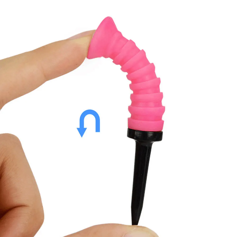 

Professional Sport Outdoor Golf Tees Practical Exercises Golfer Ball Holder Multi-colored Supplies Training Aids Elastic Golfing