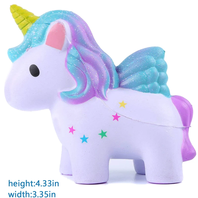 Unicorn horse Торт мягкий супер герой Человек-паук олень сквиши игрушка сжимает сквиши игрушка сквиши медленно поднимающаяся игрушка для снятия стресса дети - Цвет: Unicorn horse