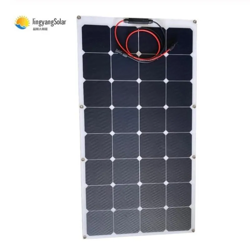 Гибкая солнечная панель Sunpower ETFE 100 Вт 12 В для домов на колесах лодок аккумуляторов