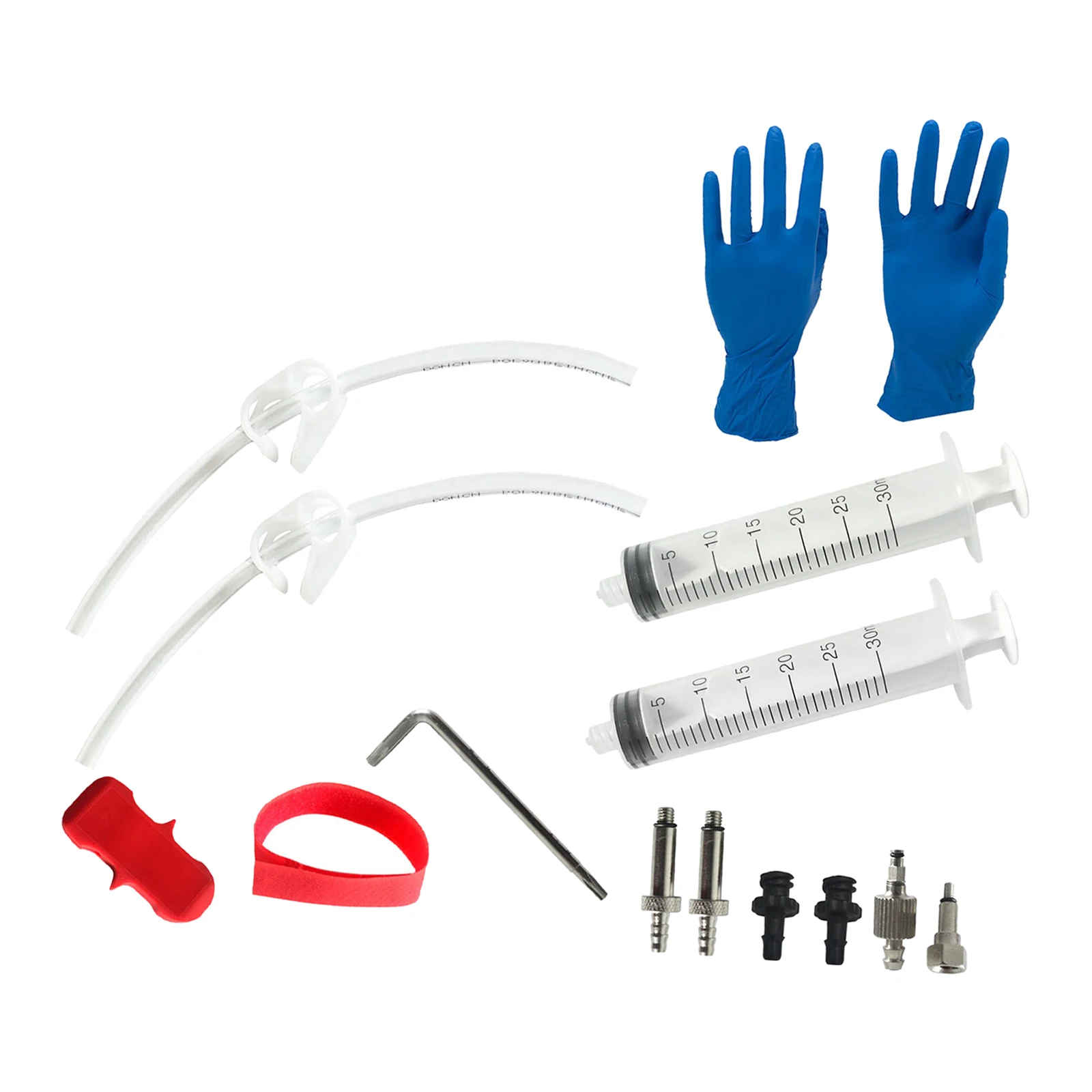 

Bicycle Hydraulic Disc Brake Mineral Oil Bleed Kit for Mountain MTB Bike Brake Repair Tools for Formula, for Avid, for Hayes