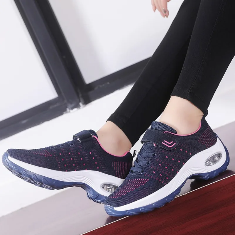 Женские кроссовки для бега легкие дышащие женская спортивная обувь с воздушной