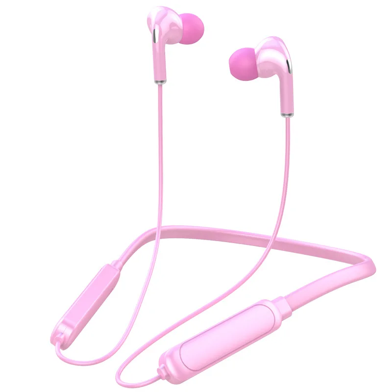 Wireless Bluetooth-compatible 5.1 Earphone Music Headset Phone Neckband Sport Earbuds IPX Waterproof With Mic | Электроника