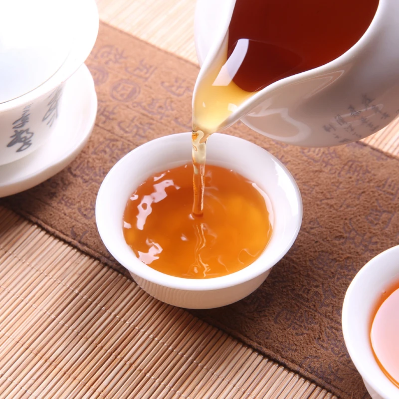 2021 Huaxiang Lapsang Souchong черный китайский чай Longan и со вкусом дыма 250 г | Дом сад