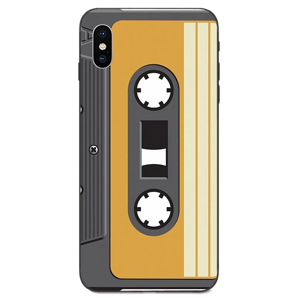 Retro Vintage Cassette Tape For Galaxy A8 A9 Star Note 4 8 9 10 S3 S4 S5 S6 S7 S8 S9 S10 Edge Lite Plus Pro G313 TPU Hotsales | Мобильные