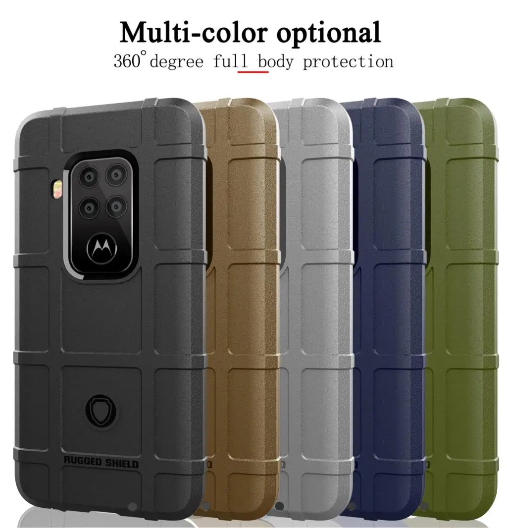 Силикон из углеродного волокна чехол для телефона Motorola One Zoom Pro Чехол 6 4 дюймов
