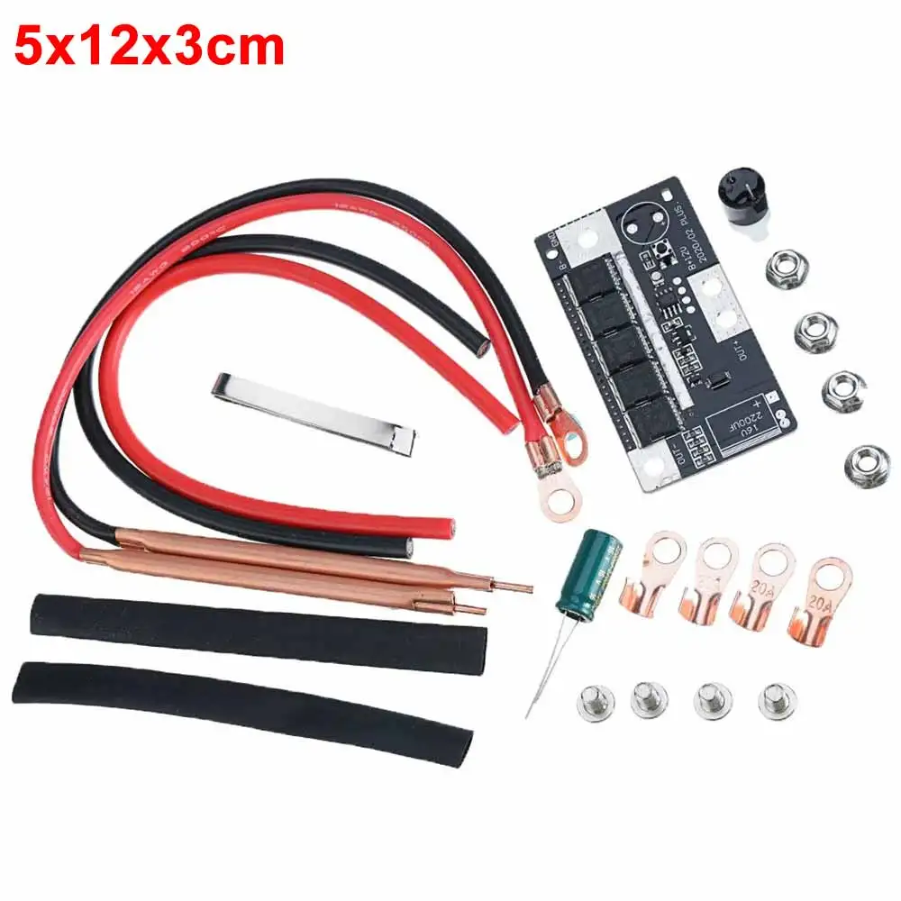 

12V Spot Welder Set Portable Battery Spot Welding Storage Machine DIY PCB Circuit Board For 18650 26650 32650
