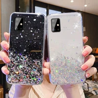phone case for samsung galaxy a51 a 51 a515f a515 a516 case bling glitter soft back cover for samsung a71 a 71 a716 a716f 5g