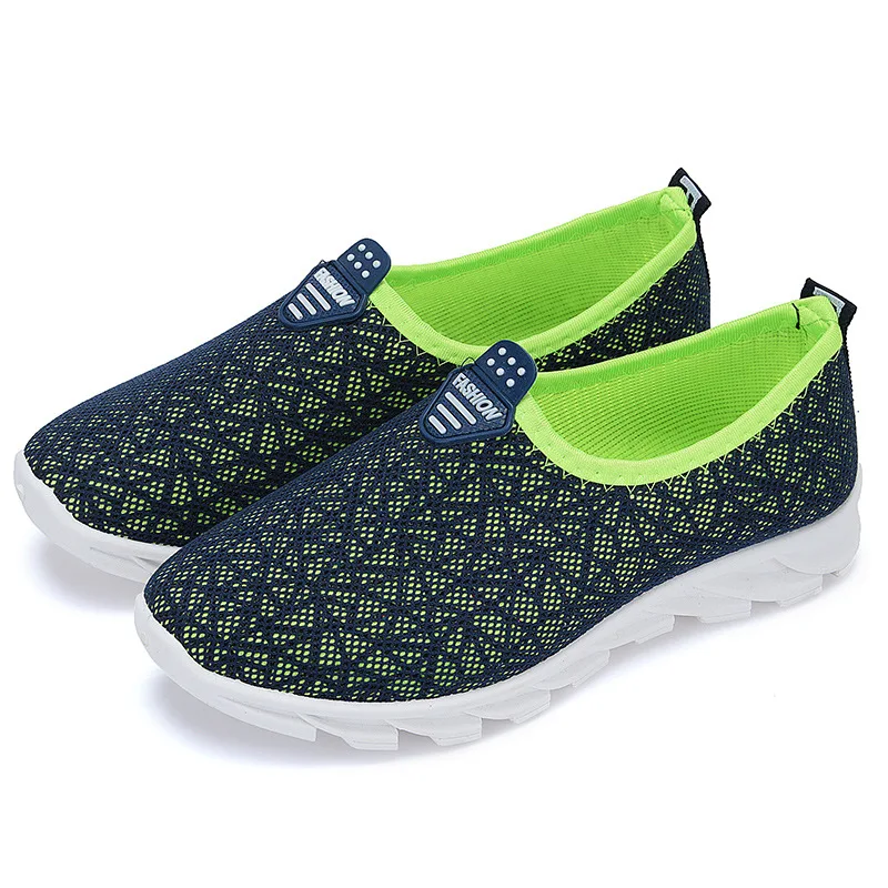 Женская обувь Повседневная на плоской подошве Лоферы платформе Сетчатые