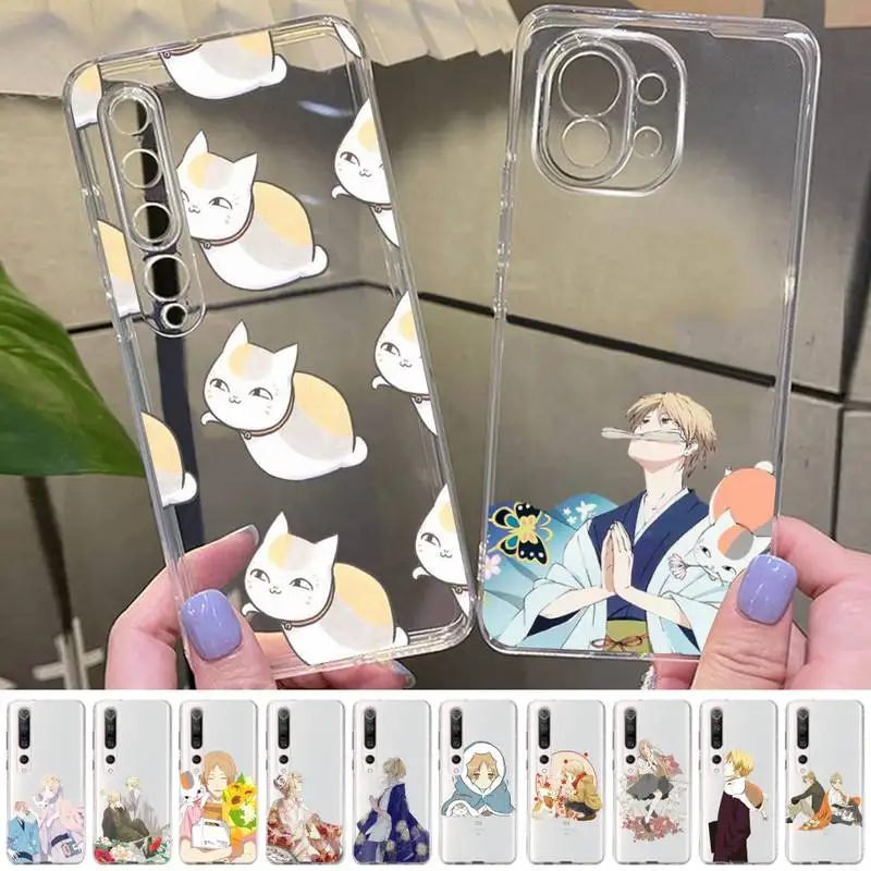 

Yinuoda Japan Cartoon Cat Natsume yuujinchou Phone Case For Redmi Note 5 7 8 9 10 A K20 pro max lite for Xiaomi 10pro 10T