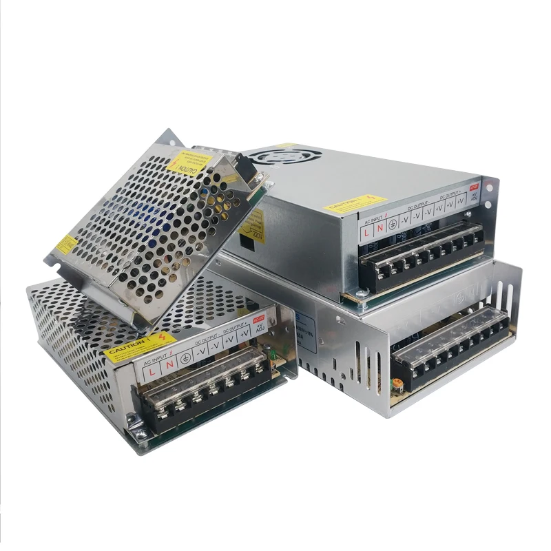 

AC DC 3V 9V 15V 18V Power Supply 3A 5A 10A Transformers 220V To 3 9 15 18 V Volt AC/DC Power Supply 220V To 12V SMPS Mean Well