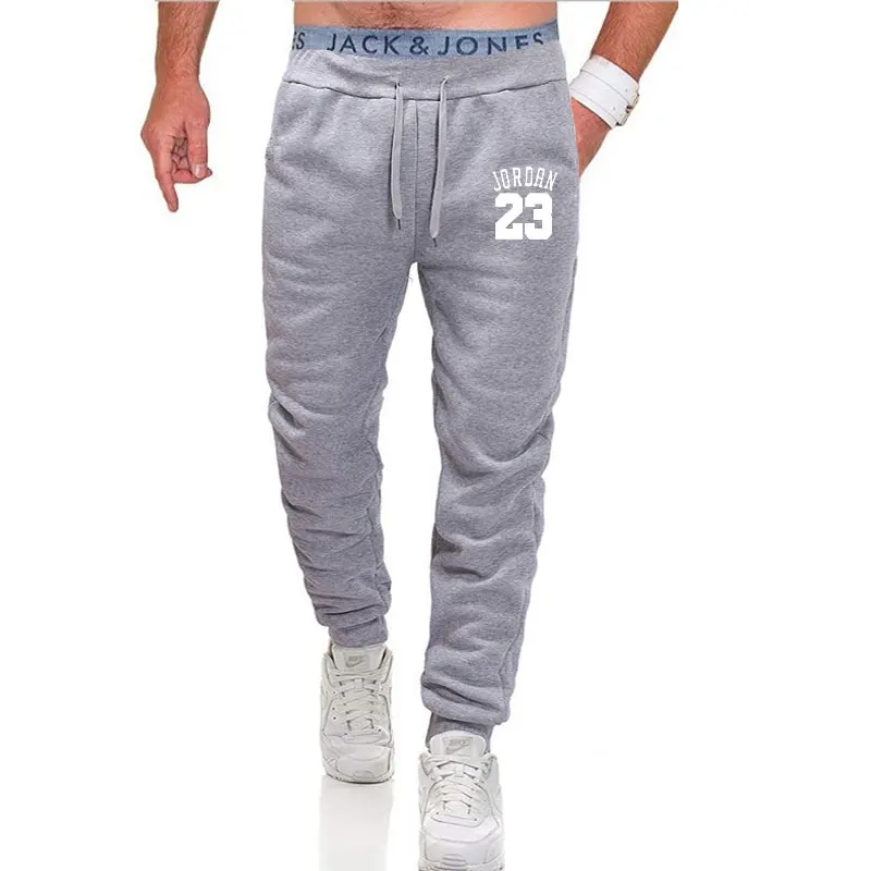 

2021 New Brand Men Pants 23 Joggers Pants Men Leisure Sweatpants Bodybuilding Casual Pants Jogging Fitness Men Sweatpants