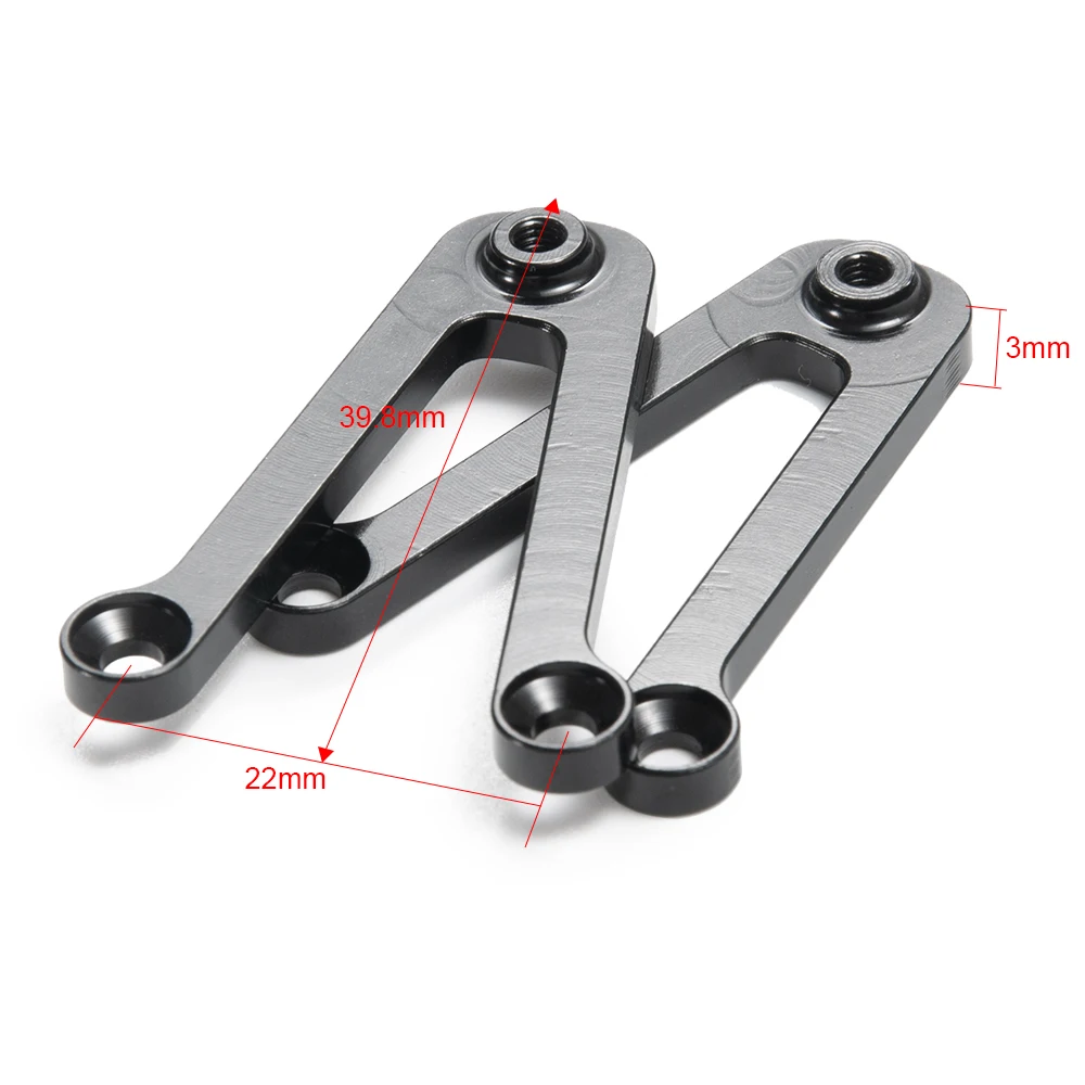

YEAHRUN Aluminum Front Shock Mount Extension Stand for RC Crawler Car TF2 Trail Finder Upgrade Accessories
