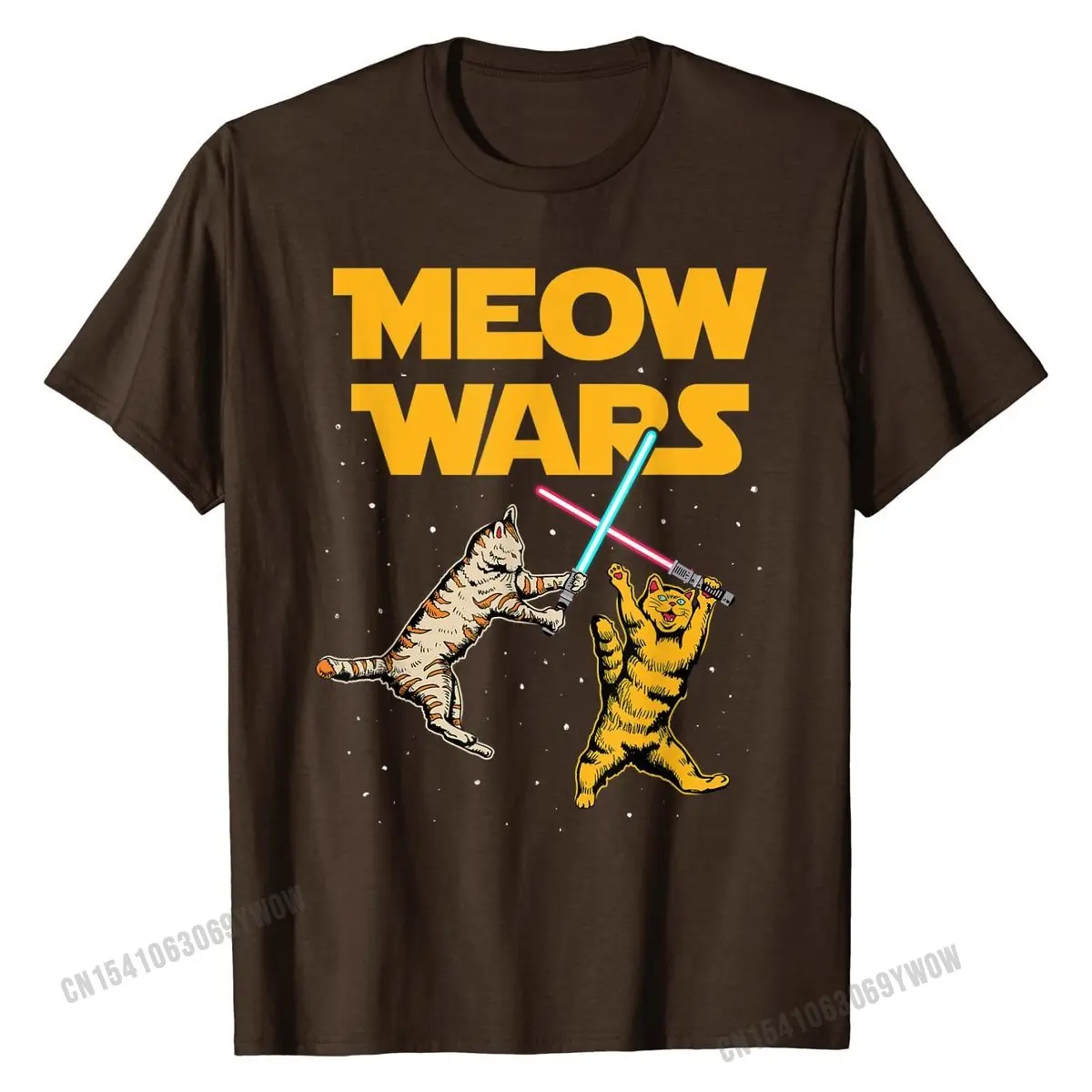 Футболка Meow Wars с забавным котом для влюбленных подарок летние топы рубашки