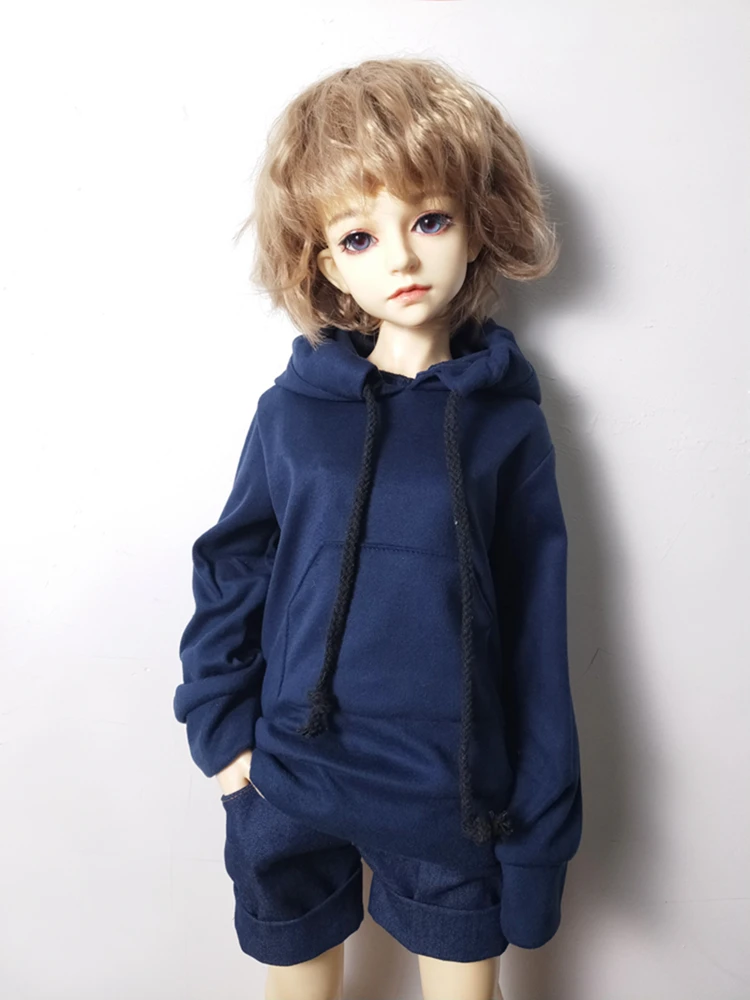 ZJF137-slan 1/3, 1/4, 1/6, модная одежда для кукол, хлопковая футболка с коротким рукавом, однотонные аксессуары для кукол Bjd, детская одежда, игрушки - Цвет: ZJF137-slan