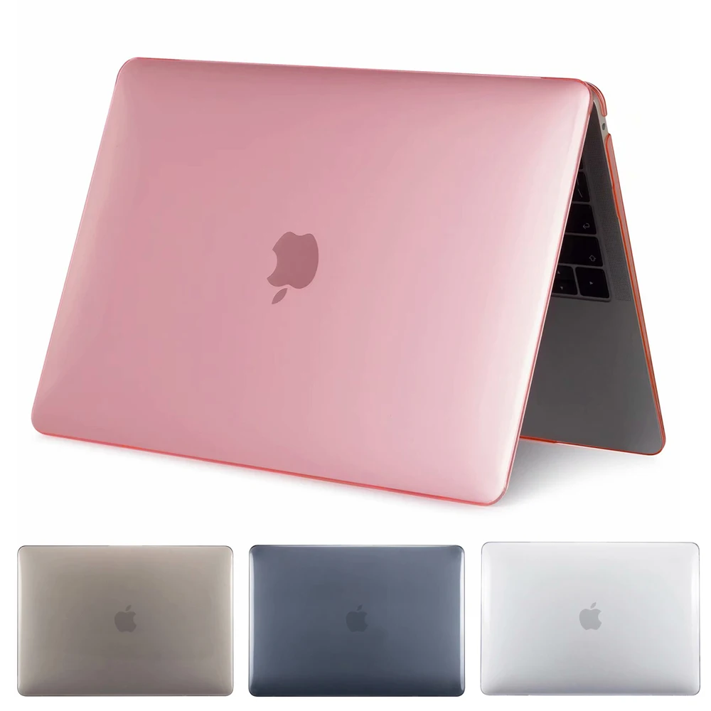 Чехол для ноутбука MacBook Air Pro 13 15 A1932/A1707/A1990 2008-2019 Touch Bar &amp Thunderbolt 3 Ports матовая отделка