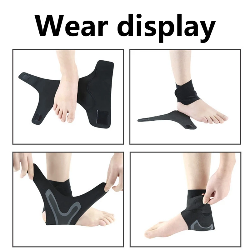 

Sport Ankle Support Elastic High Protect Sports Ankle Equipment Safety Running Basketball Ankle Brace Support