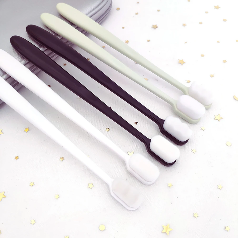 1 шт. ультра тонкая мягкая зубная щетка с коробкой портативная дорожная Щетка