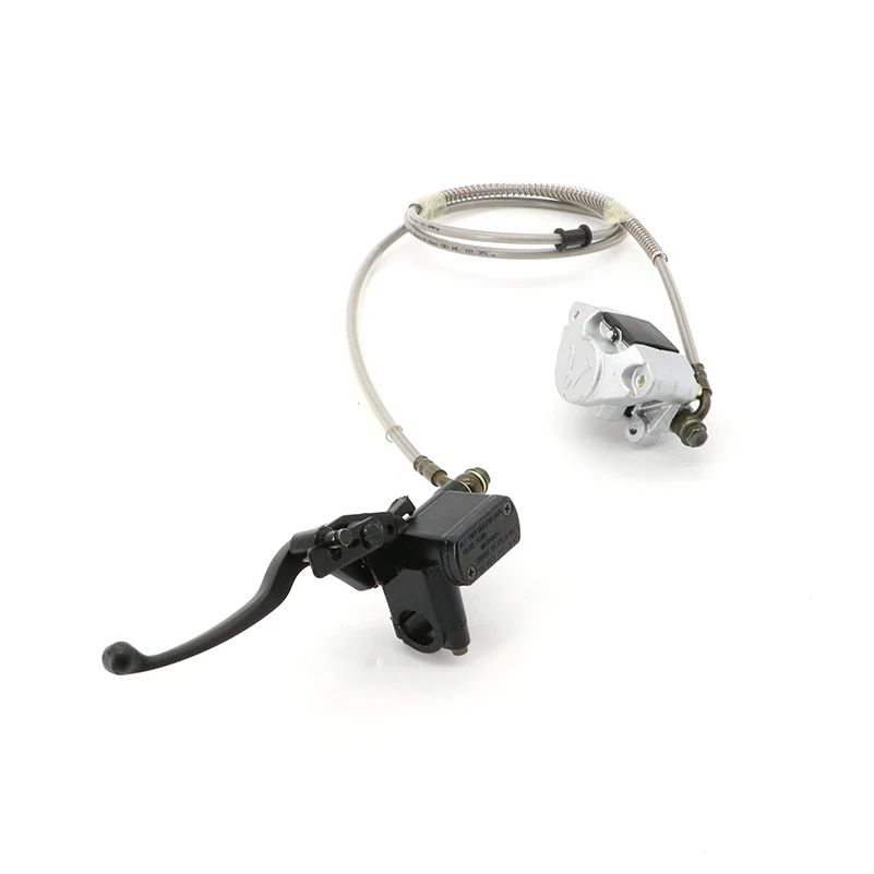 

Задний гидравлический тормоз ATV в сборе, тормозной суппорт главного цилиндра, дисковый ручной тормоз для 50cc 110cc 125cc Big Bull ATV Quad Off Road