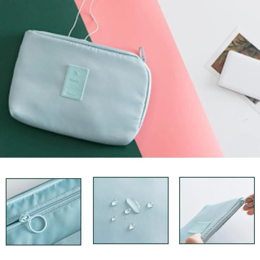 

Fashion Women's Small Cosmetic Bag Travel Mini Sanitary Napkin Storage Bag Coin Money Card Lipstick Storage Bag Wallet Bag