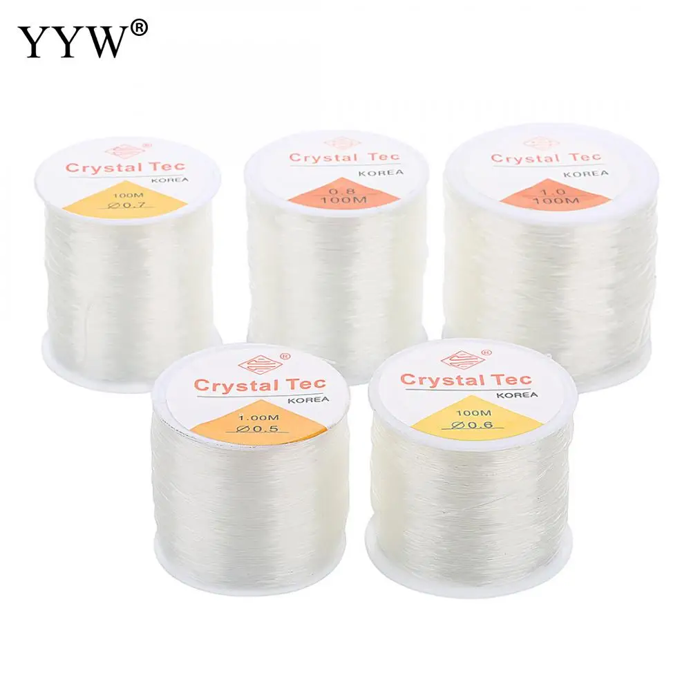 Хрустальная нить прочный эластичный прозрачный шнур эластичная линия