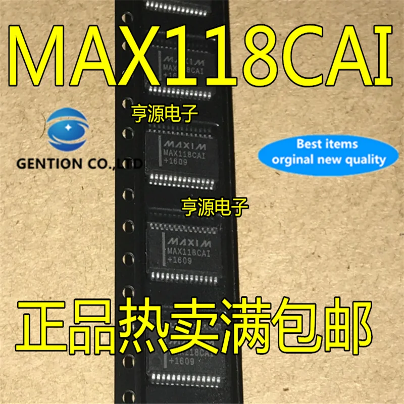 

10Pcs MAX118 MAX118CAI MAX118EAI SSOP-28 Analog to digital converter in stock 100% new and original