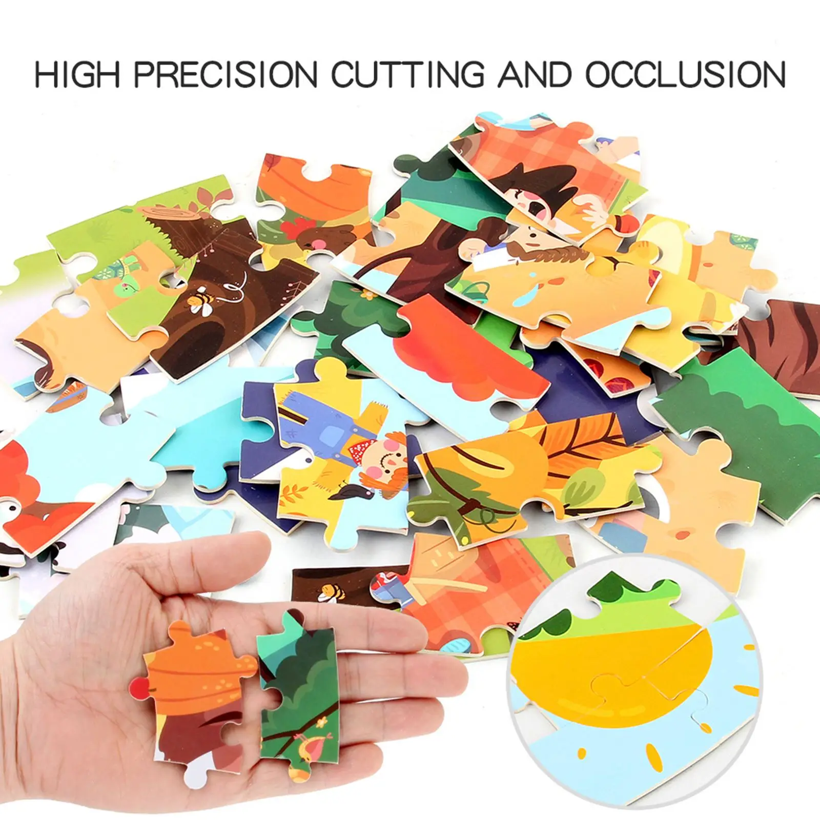 

150pcs Montessori Four Seasons Puzzle Toy A Year Jigsaw Puzzle Seasonal Theme Puzzles For 15-35 Years Old Person