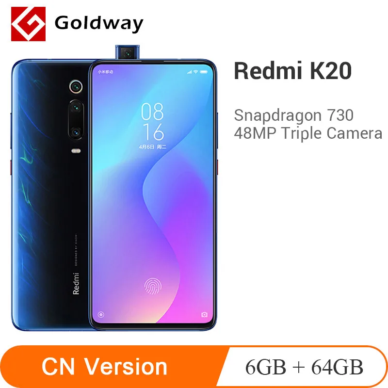 Смартфон Xiaomi Redmi K20 глобальной прошивки 6 ГБ 64 восьмиядерный процессор Snapdragon 730