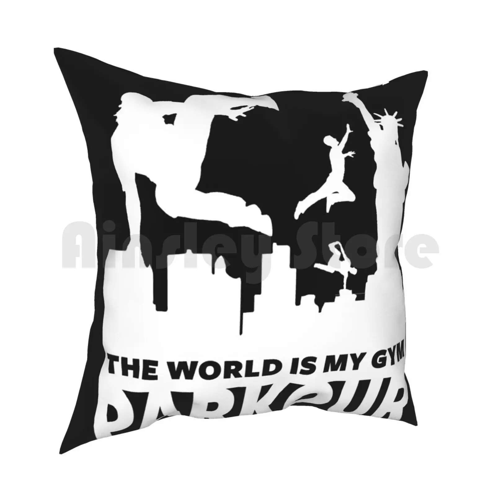 Паркур трекер подушка фотография домашняя мягкая искусственная Обложка парка