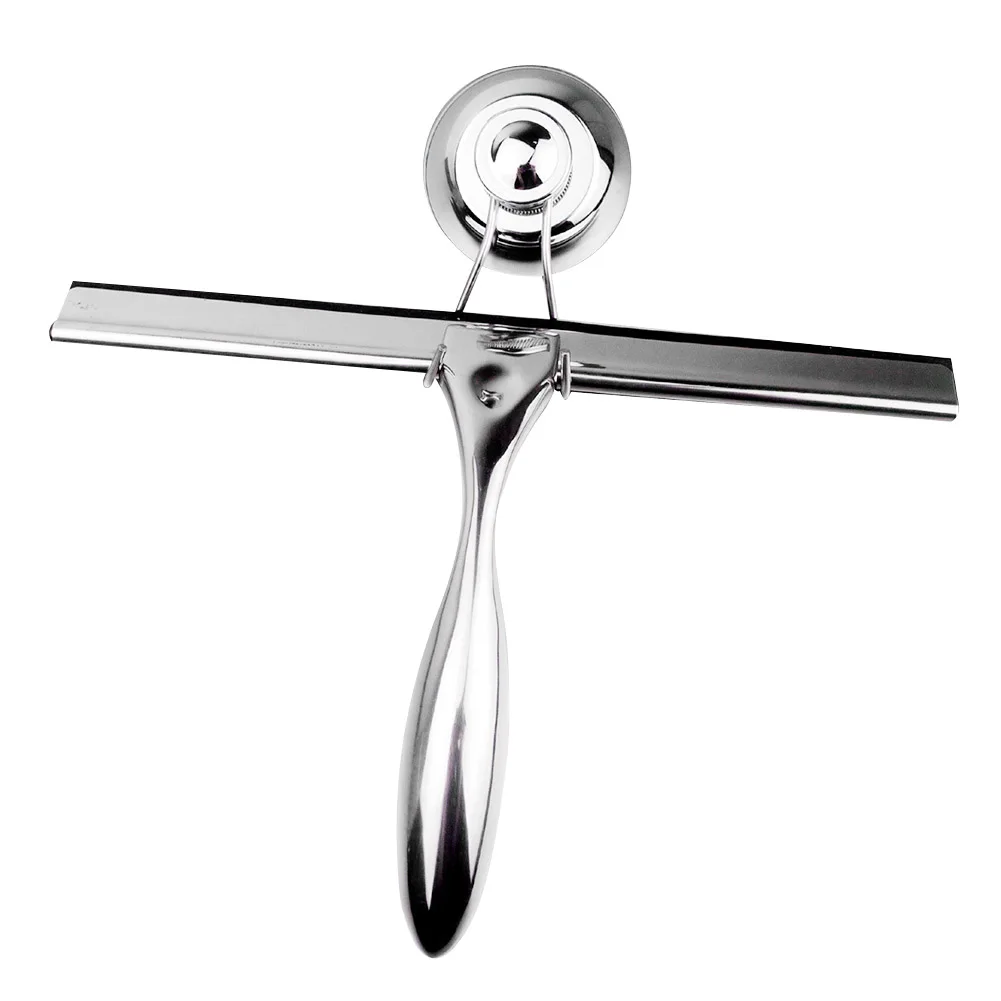 

Doors Window Home Stainless Steel Rustproof Mirror Car Glass Portable All-Purpose Wall Mount Shower Squeegee Cleaning Kitchen